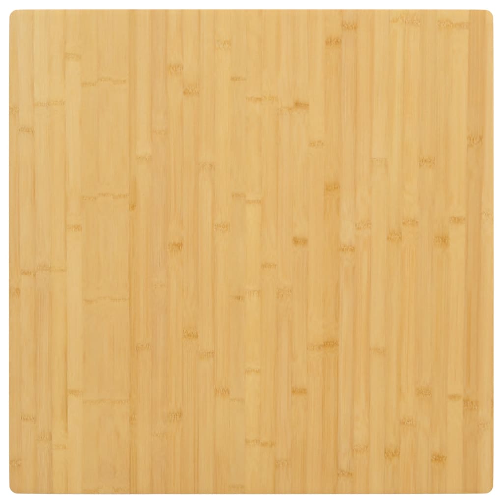 Berkfield Table Top 90x90x1.5 cm Bamboo