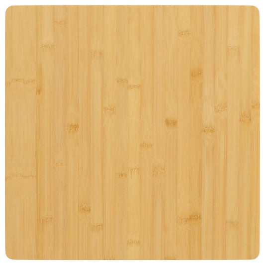 Berkfield Table Top 40x40x2.5 cm Bamboo
