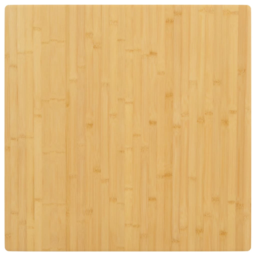 Berkfield Table Top 70x70x2.5 cm Bamboo