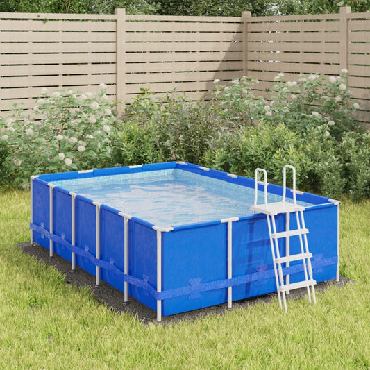 Berkfield Pool Ground Cloth Light Grey 300x220 cm Polyester Geotextile