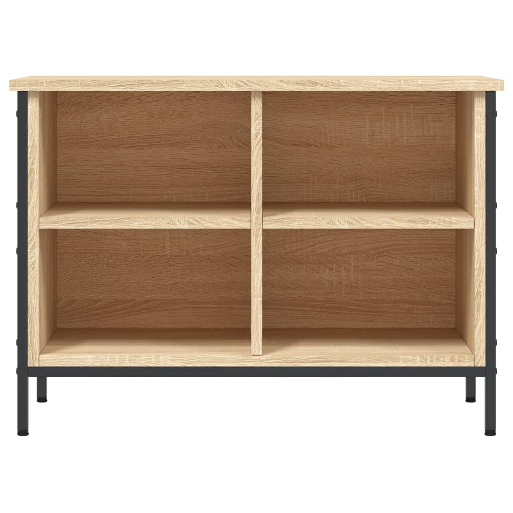 Berkfield Shoe Cabinet Sonoma Oak 69x35x50 cm Engineered Wood