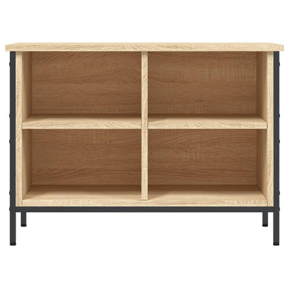 Berkfield Shoe Cabinet Sonoma Oak 69x35x50 cm Engineered Wood
