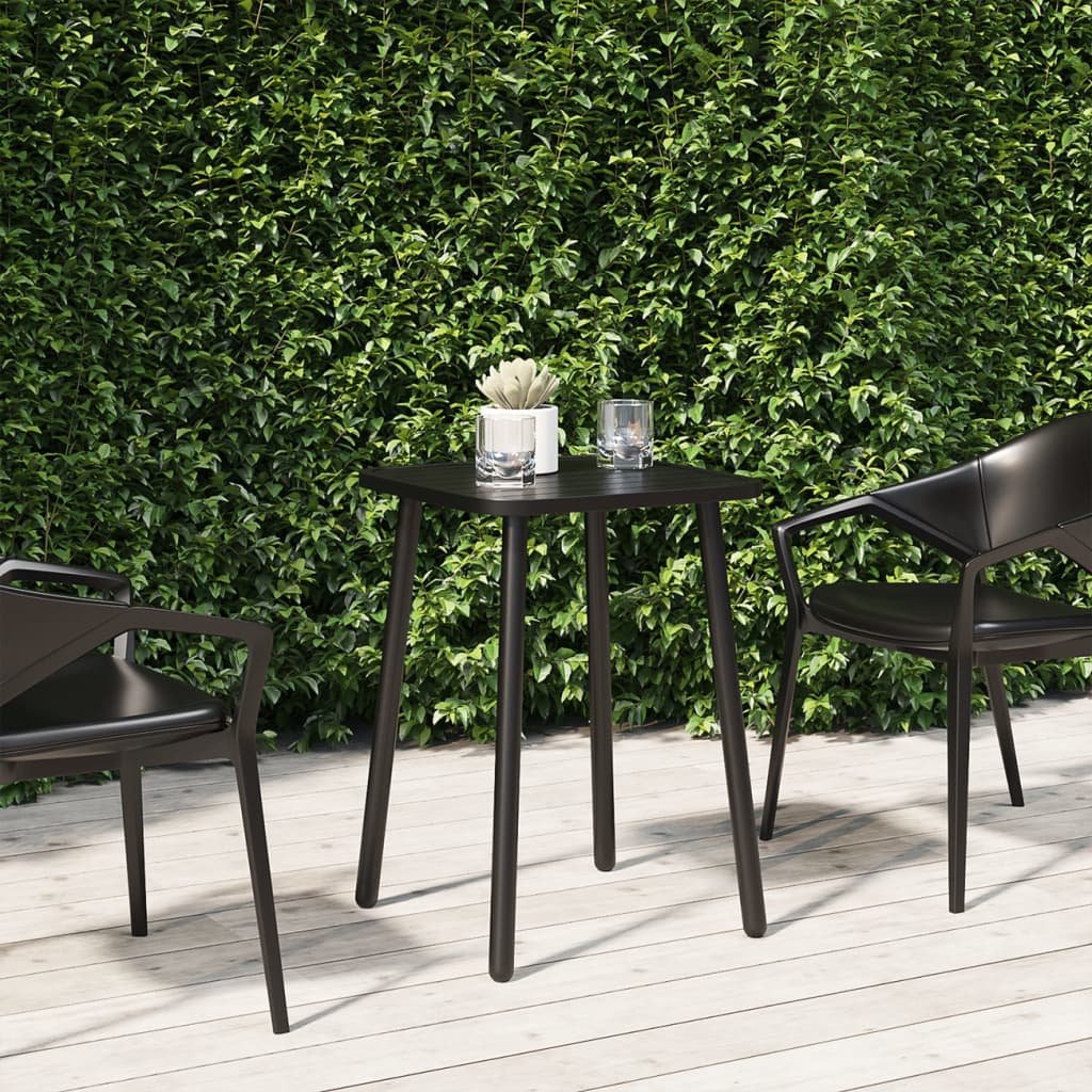 Berkfield Garden Table Anthracite 50x50x71 cm Steel