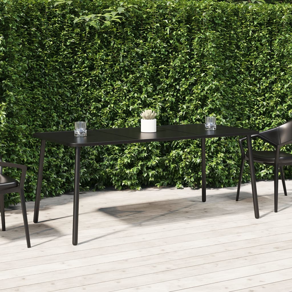 Berkfield Garden Table Anthracite 165x80x71 cm Steel