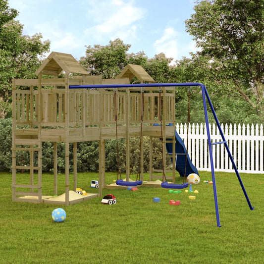 Berkfield Outdoor Playset Impregnated Wood Pine