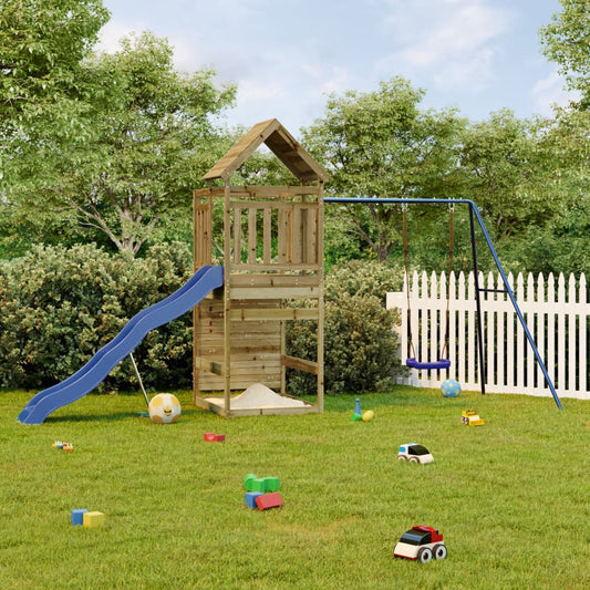 Berkfield Outdoor Playset Impregnated Wood Pine