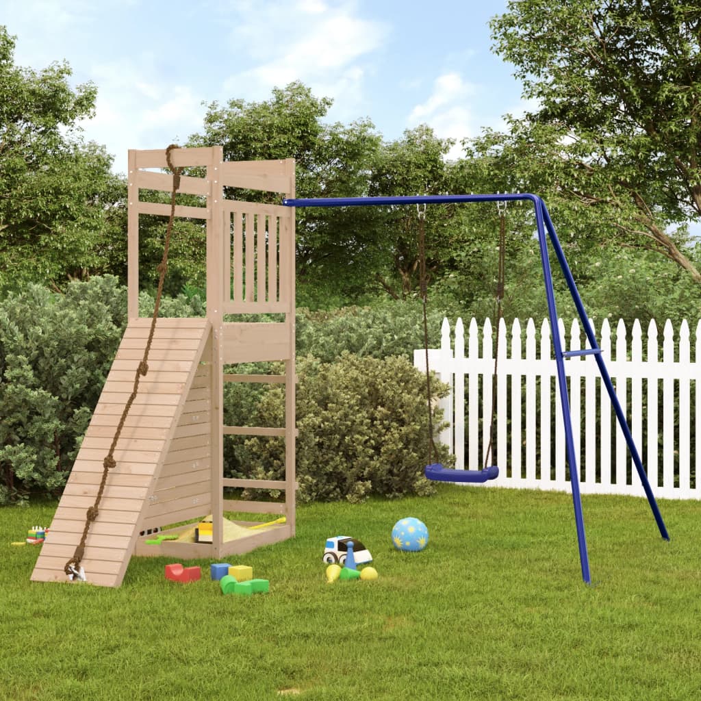 Berkfield Outdoor Playset Solid Wood Pine