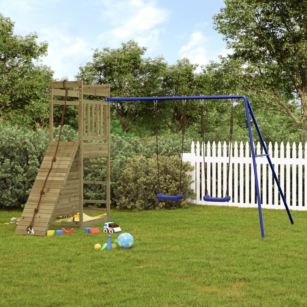 Berkfield Outdoor Playset Impregnated Wood Pine