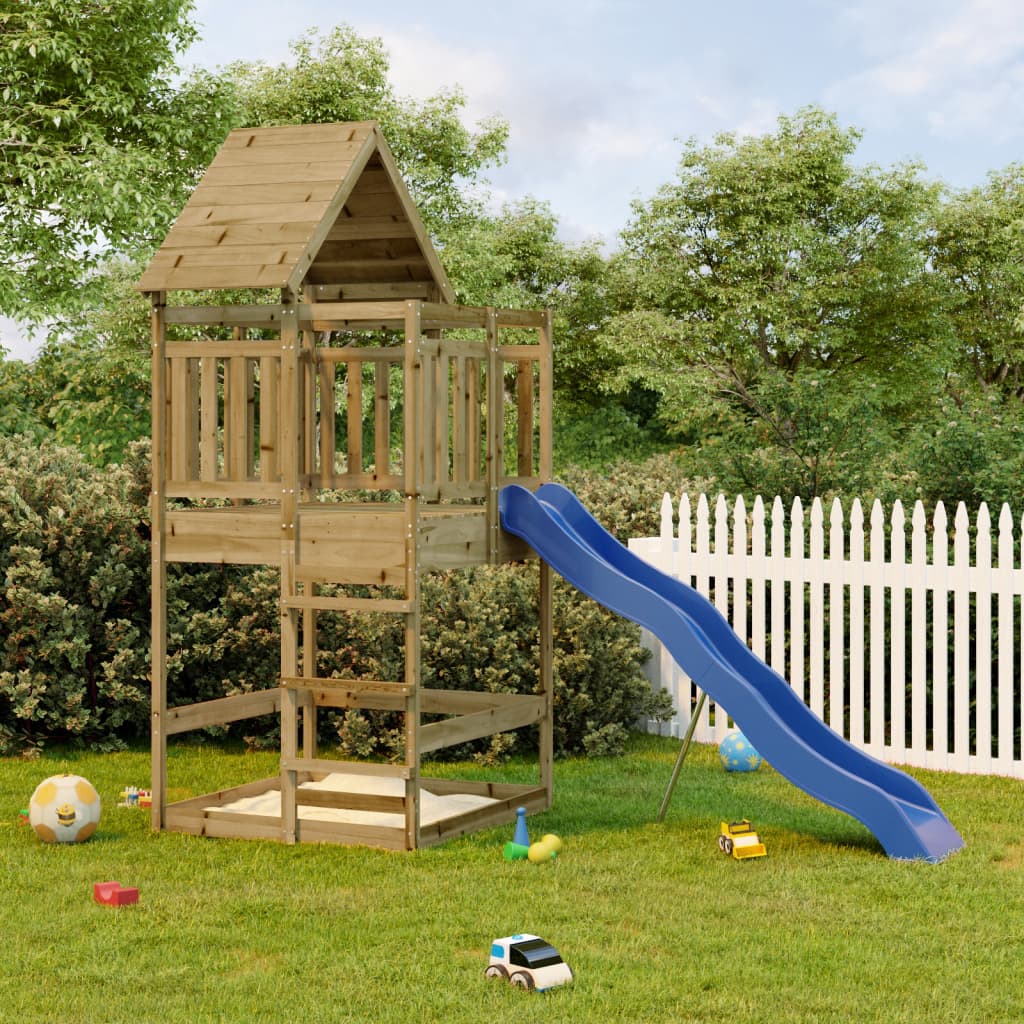 Berkfield Outdoor Playset Impregnated Wood Pine