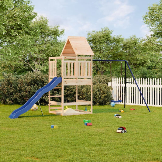 Berkfield Outdoor Playset Solid Wood Pine