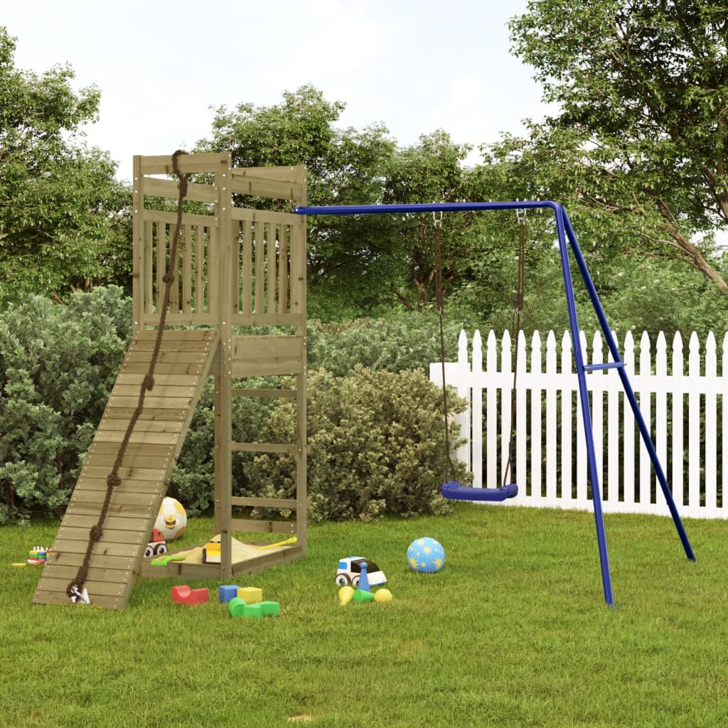 Berkfield Outdoor Playset Impregnated Wood Pine