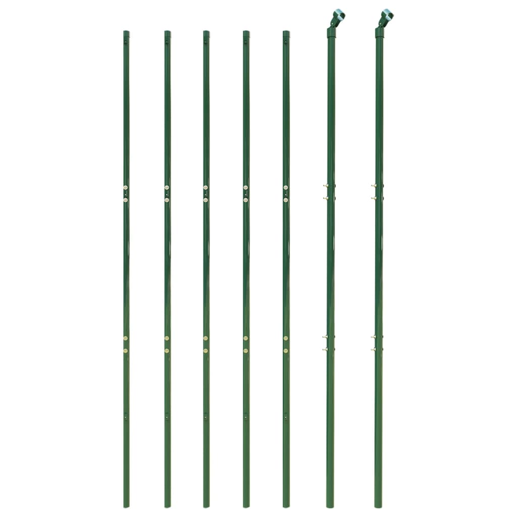 Berkfield Wire Mesh Fence Green 2x10 m Galvanised Steel
