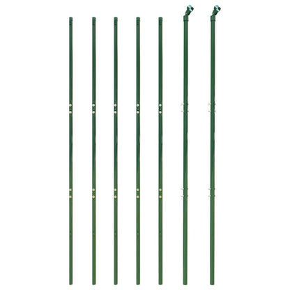 Berkfield Wire Mesh Fence Green 2x10 m Galvanised Steel