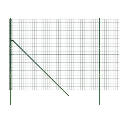 Berkfield Wire Mesh Fence Green 2x10 m Galvanised Steel