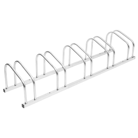 Berkfield Bike Rack for 5 Bikes Galvanised Steel