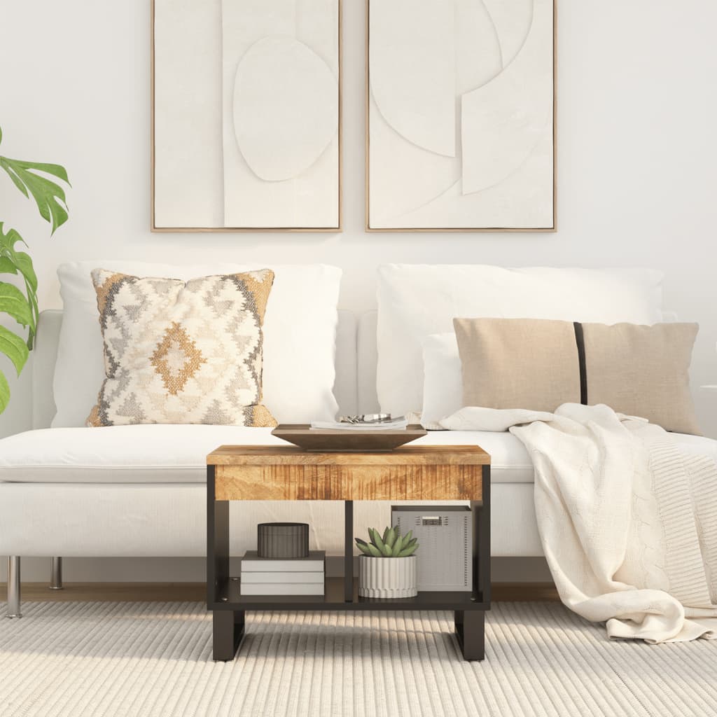 Berkfield Coffee Table 55x50x40 cm Solid Wood Mango
