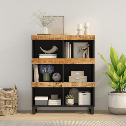 Berkfield Side Cabinet 85x33x107 cm Solid Wood Mango