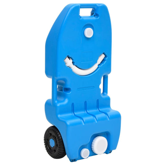 Berkfield Wheeled Water Tank for Camping 25 L Blue