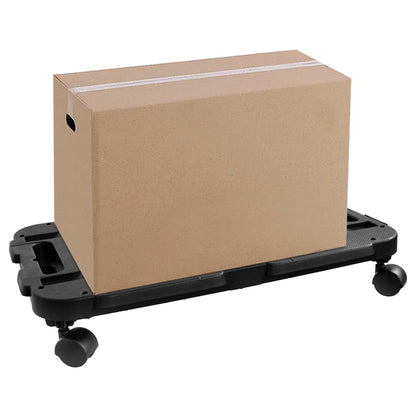 Berkfield Transport Trolleys 5 pcs Black Polypropylene 200 kg