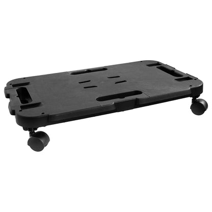 Berkfield Transport Trolleys 5 pcs Black Polypropylene 200 kg
