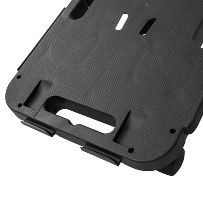 Berkfield Transport Trolleys 5 pcs Black Polypropylene 200 kg