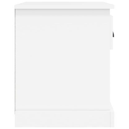 Berkfield Bedside Cabinet White 39x39x47.5 cm Engineered Wood