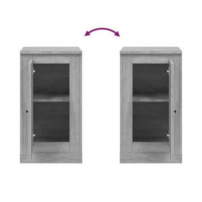 Berkfield Sideboard Grey Sonoma 37.5x35.5x67.5 cm Engineered Wood