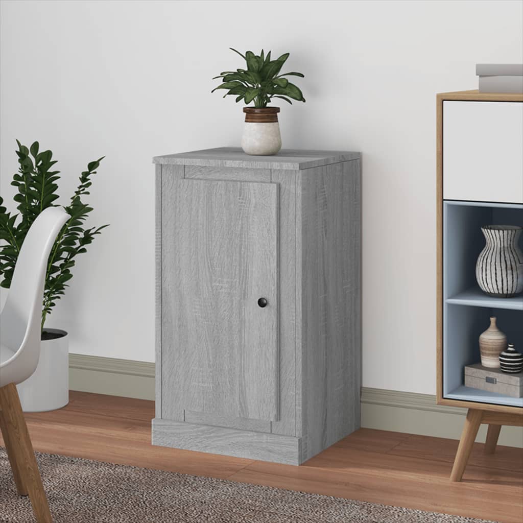 Berkfield Sideboard Grey Sonoma 37.5x35.5x67.5 cm Engineered Wood