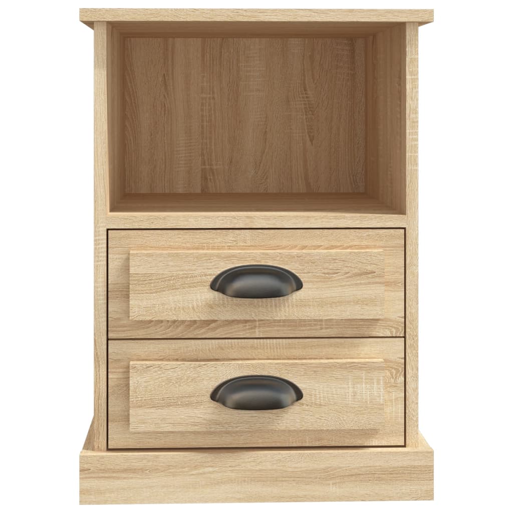 Berkfield Bedside Cabinet Sonoma Oak 43x36x60 cm