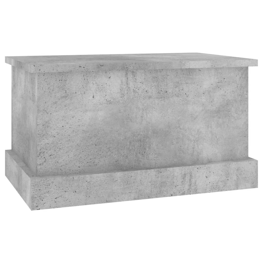 Berkfield Storage Box Concrete Grey 50x30x28 cm Engineered Wood