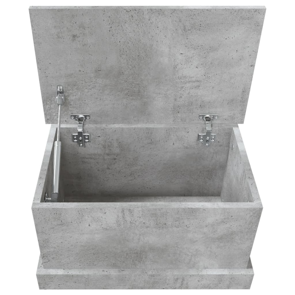 Berkfield Storage Box Concrete Grey 50x30x28 cm Engineered Wood