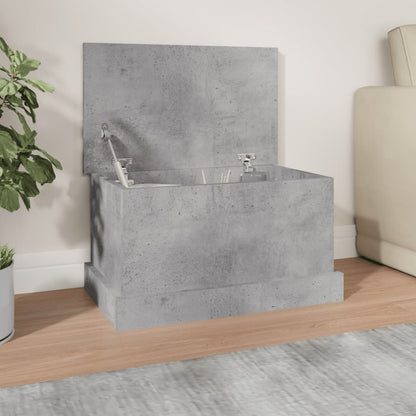 Berkfield Storage Box Concrete Grey 50x30x28 cm Engineered Wood