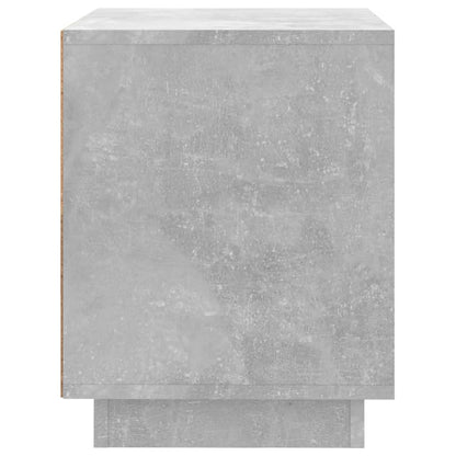 Berkfield Bedside Cabinet Concrete Grey 44x35x45 cm Engineered Wood