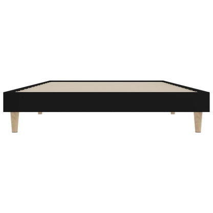 Berkfield Bed Frame Black 100x200 cm Engineered Wood
