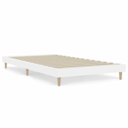 Berkfield Bed Frame White 90x200 cm Engineered Wood