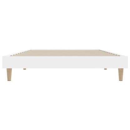 Berkfield Bed Frame White 90x200 cm Engineered Wood