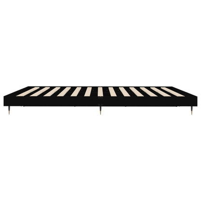 Berkfield Bed Frame Black 180x200 cm 6FT Super King Engineered Wood