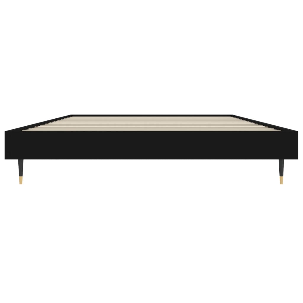 Berkfield Bed Frame Black 90x200 cm Engineered Wood