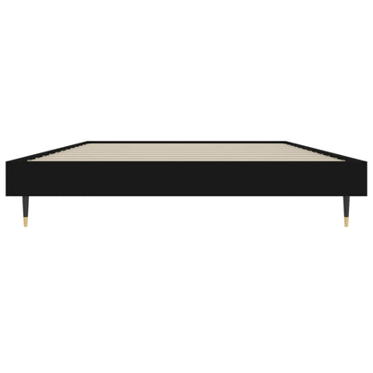 Berkfield Bed Frame Black 90x200 cm Engineered Wood