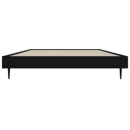 Berkfield Bed Frame Black 100x200 cm Engineered Wood