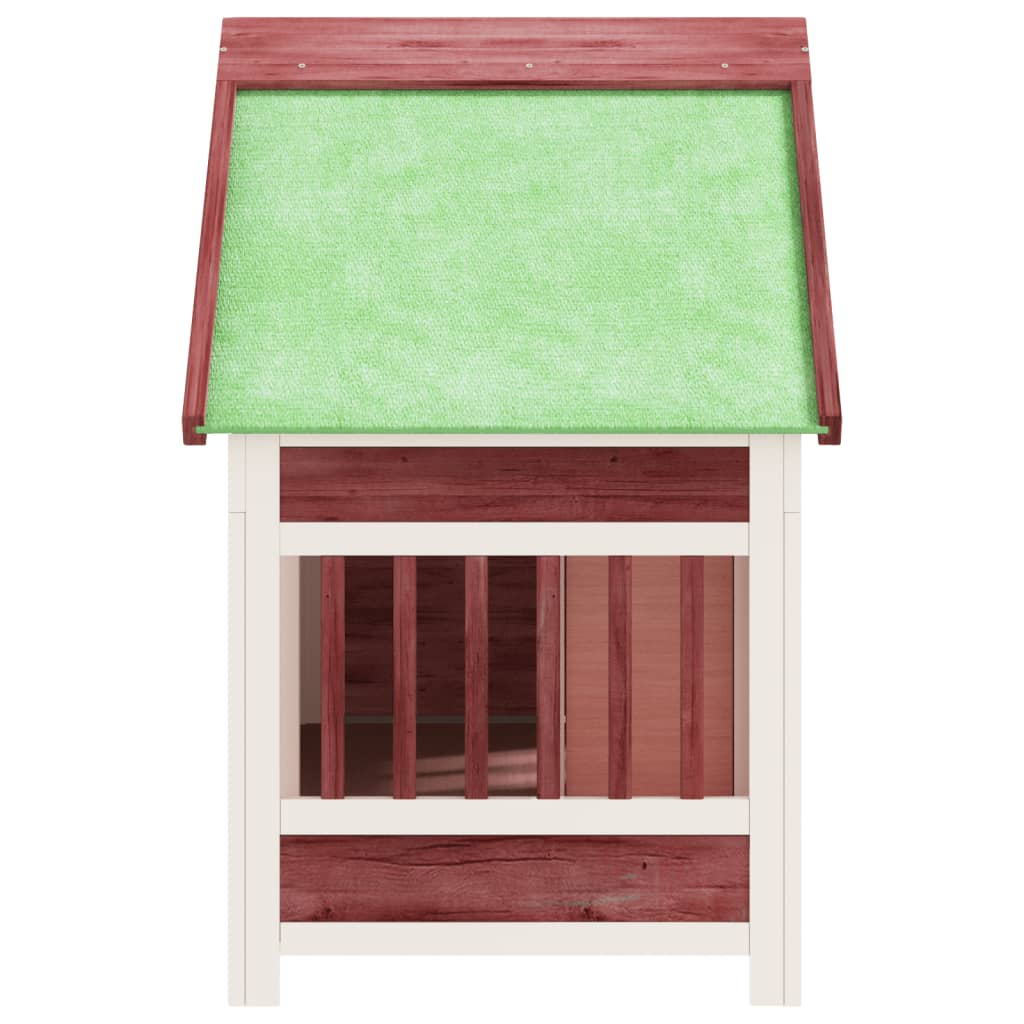 Berkfield Dog Kennel Mocha 96x60.5x87 cm Solid Wood Pine