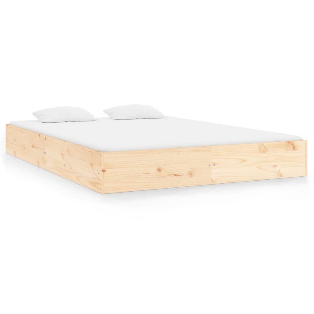 Berkfield Bed Frame Solid Wood 200x200 cm