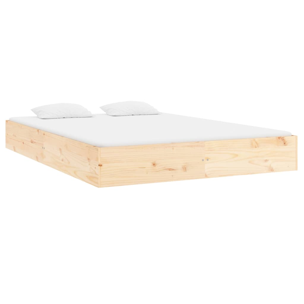 Berkfield Bed Frame Solid Wood 200x200 cm