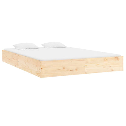 Berkfield Bed Frame Solid Wood 200x200 cm