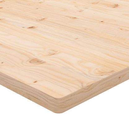 Berkfield Table Top 80x80x2.5 cm Solid Wood Pine Square