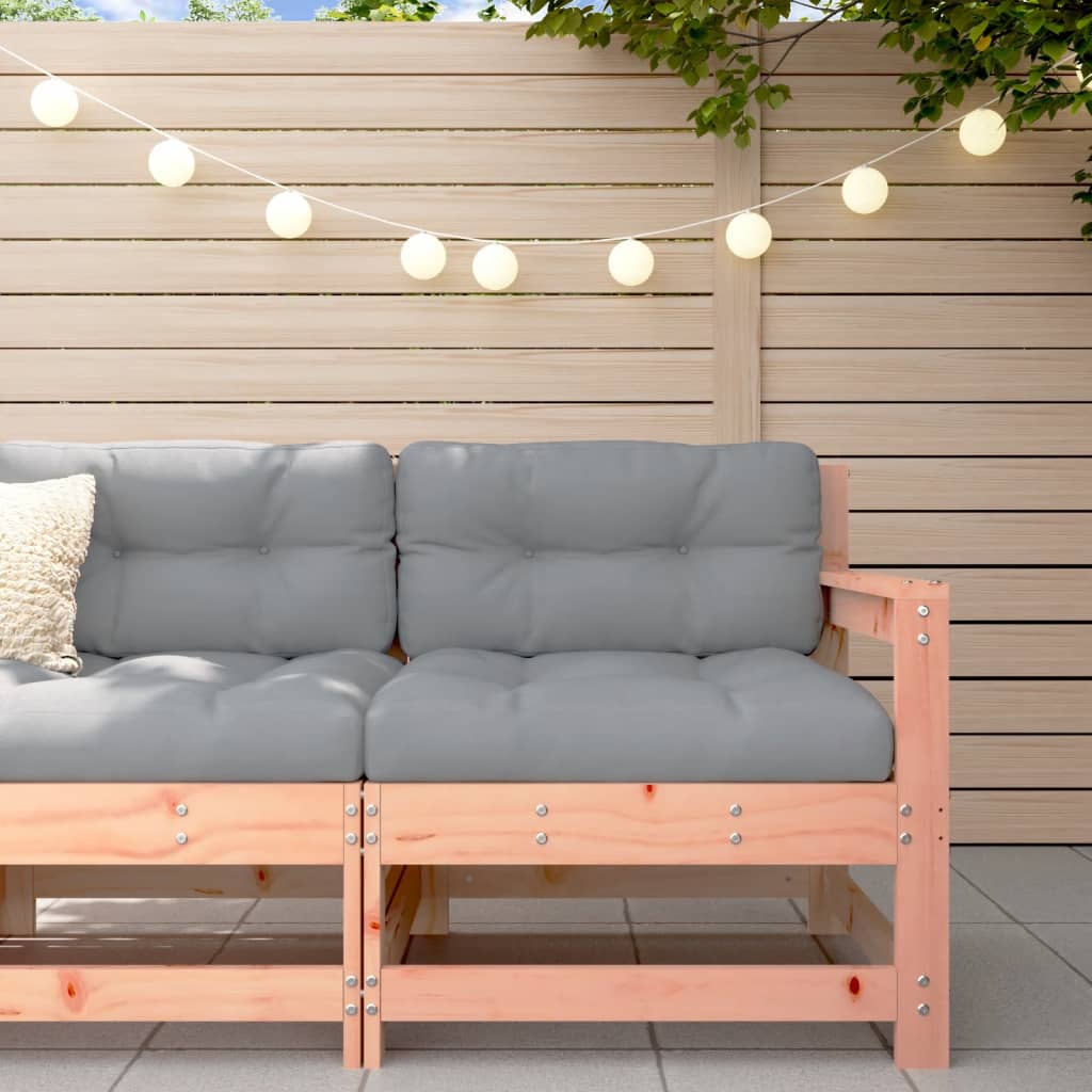 Berkfield Garden Chair with Cushions Solid Wood Douglas