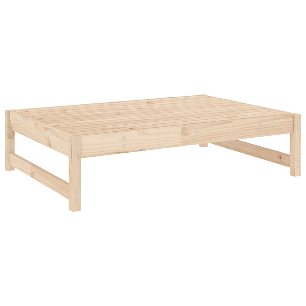 Berkfield Garden Footstool 120x80 cm Solid Wood Pine