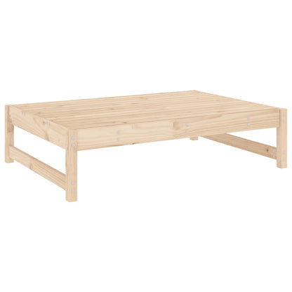 Berkfield Garden Footstool 120x80 cm Solid Wood Pine