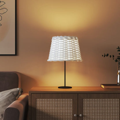 Berkfield Lamp Shade White �_�”�_30x20 cm Wicker