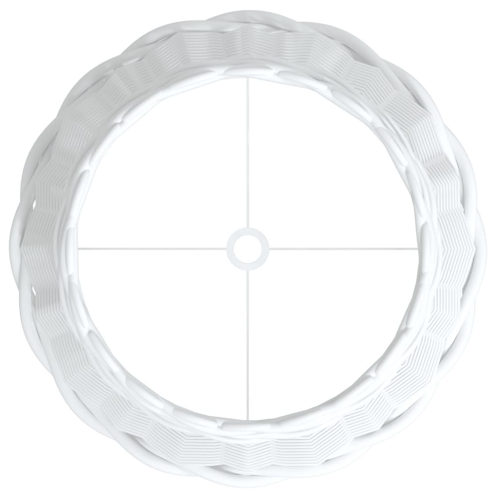 Berkfield Lamp Shade White �_�”�_30x20 cm Wicker